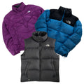 10 x NORTH FACE PUFFER JACKETS