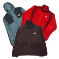 25 x NORTH FACE FLEECE JACKET MIX