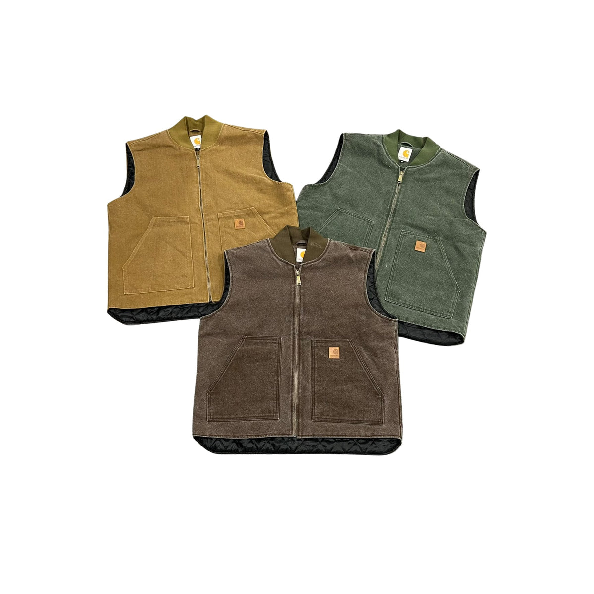 CARHARTT ACID WASH GILETS — Solent Vintage Wholesale