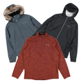 25 x EDDIE BAUER JACKET/FLEECE MIX