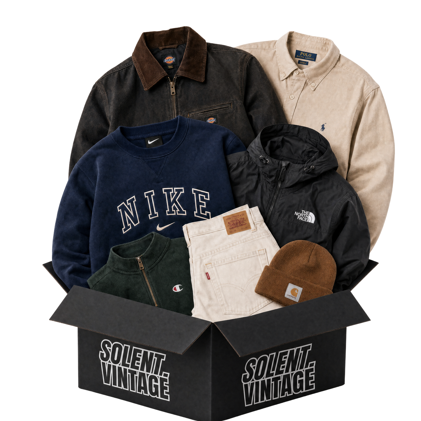 10KG BRANDED RESELLER BOX — Solent Vintage Wholesale