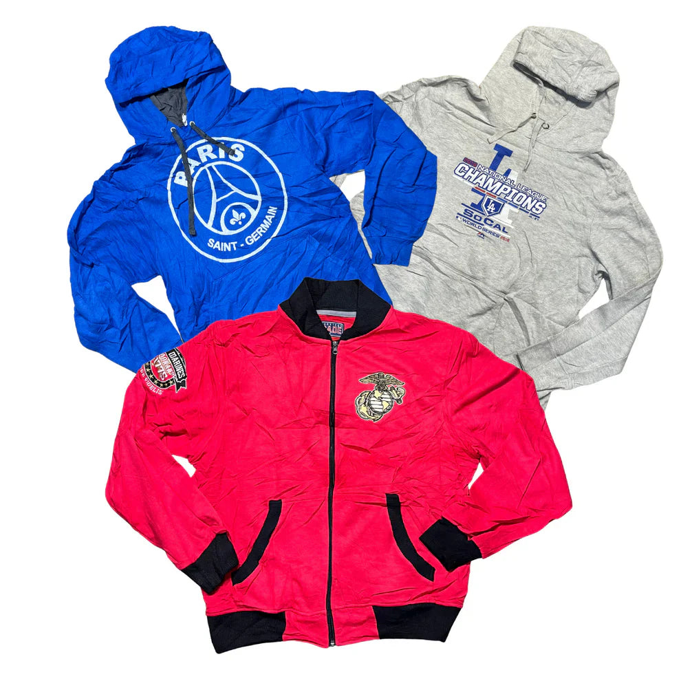25 x PRO SPORT USA SWEATSHIRTS HOODIES