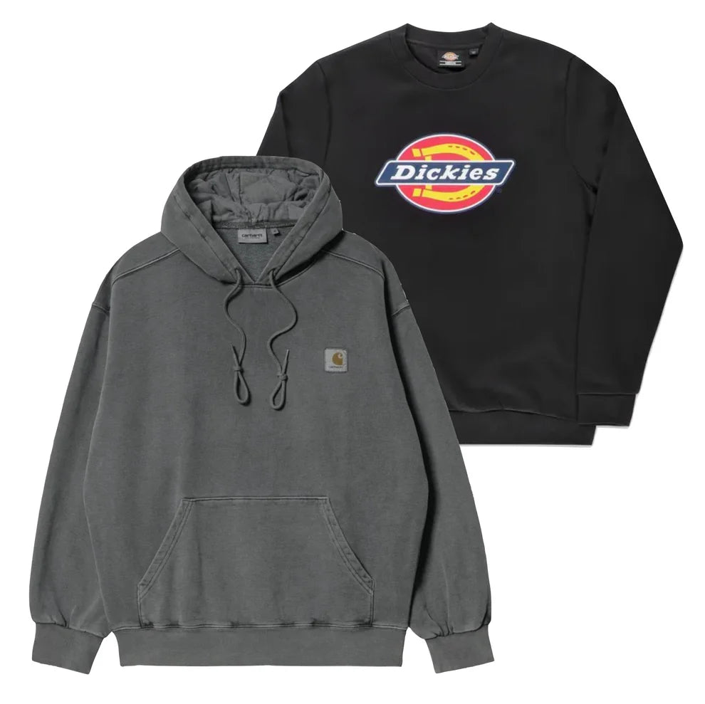 25 x CARHARTT DICKIES SWEATSHIRTS/HOODIES — Solent Vintage Wholesale