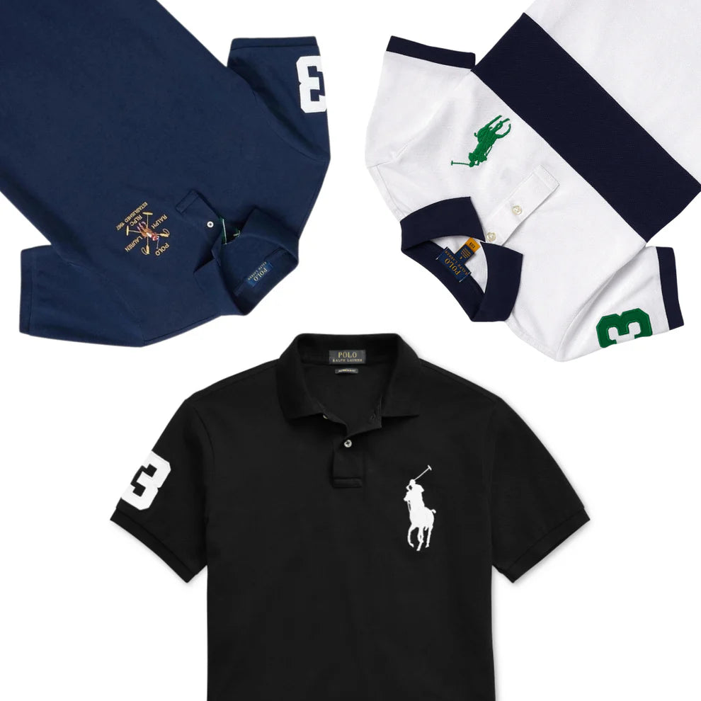 25 x RALPH LAUREN POLO SHIRTS — Solent Vintage Wholesale