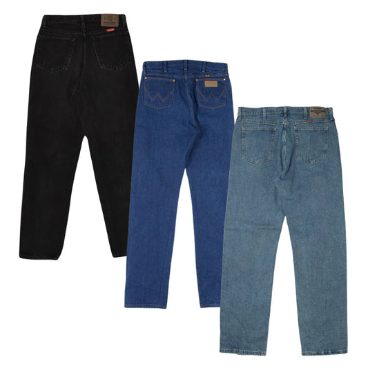 25 x WRANGLER JEANS A/B — Solent Vintage Wholesale