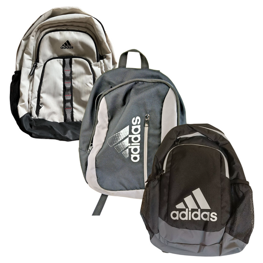 25 x ADIDAS BACKPACKS/SCHOOL BAGS — Solent Vintage Wholesale