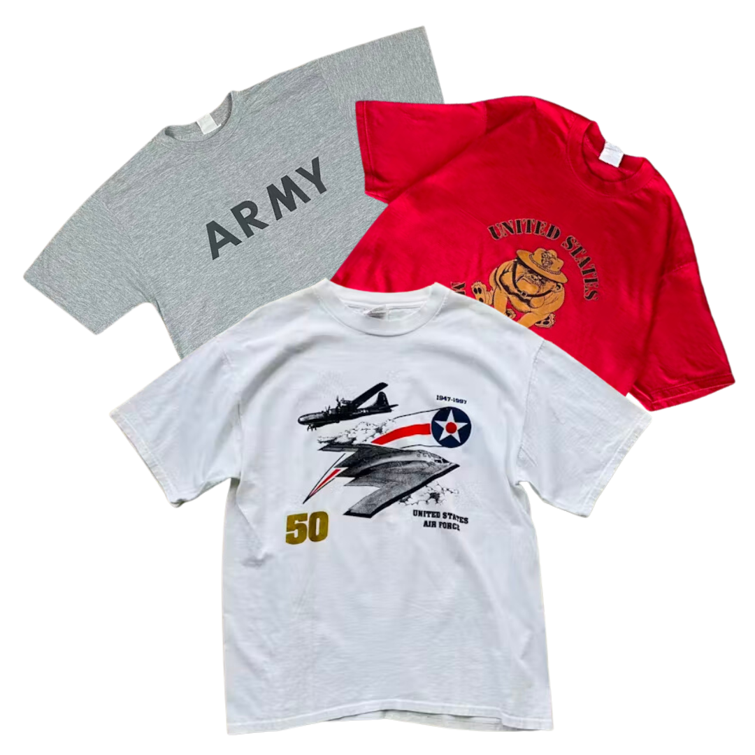 25 x ARMY T-SHIRTS — Solent Vintage Wholesale