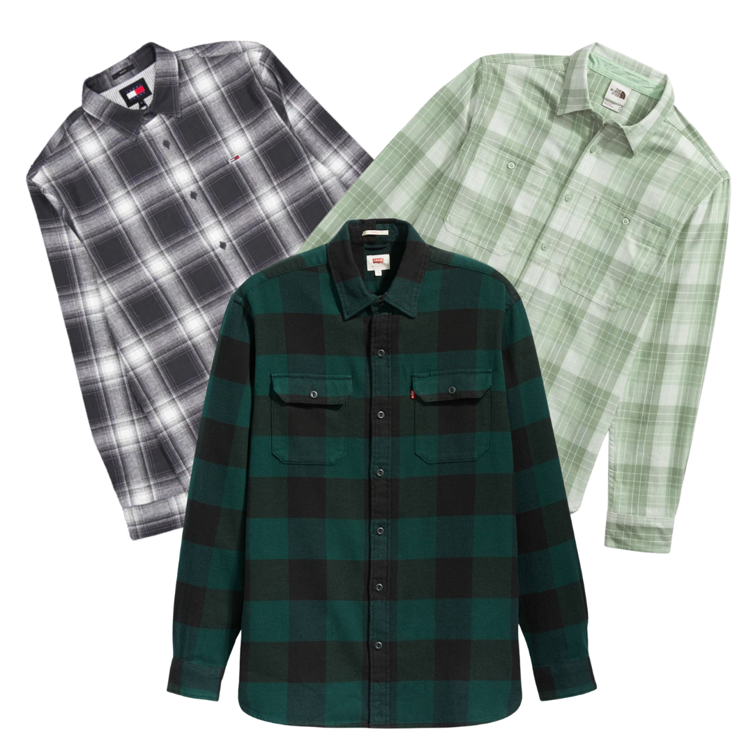 25 x BRANDED FLANNEL SHIRTS — Solent Vintage Wholesale