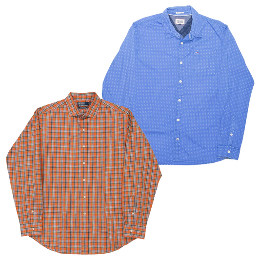 25 x BRANDED SHIRTS — Solent Vintage Wholesale
