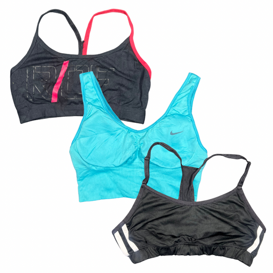 50 x WOMEN'S BRANDED SPORT BRA'S — Solent Vintage Wholesale