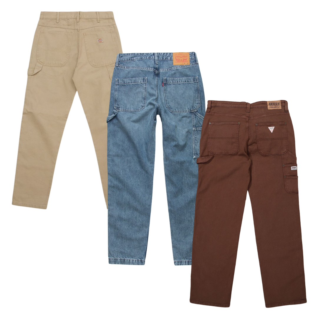 25 x BRANDED CARPENTER TROUSERS — Solent Vintage Wholesale