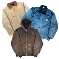 10 x CARHARTT JACKETS BROKEN