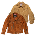 10 x GENUINE LEATHER COWBOY JACKETS