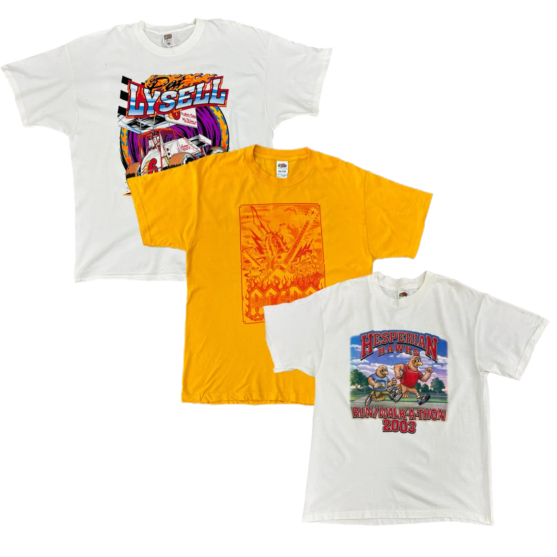 50 x FRUIT OF THE LOOM T-SHIRTS — Solent Vintage Wholesale