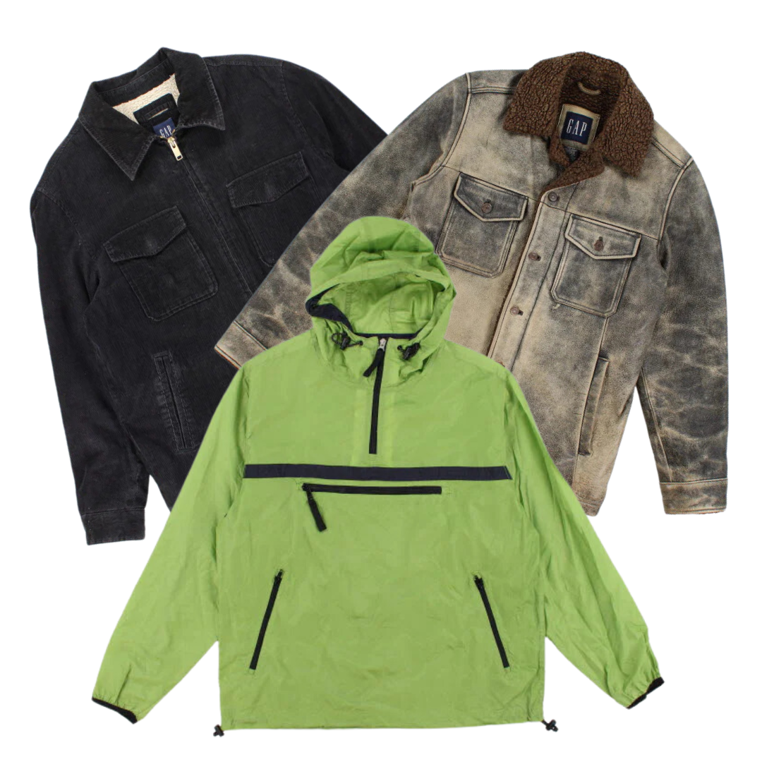 25 x GAP JACKETS — Solent Vintage Wholesale