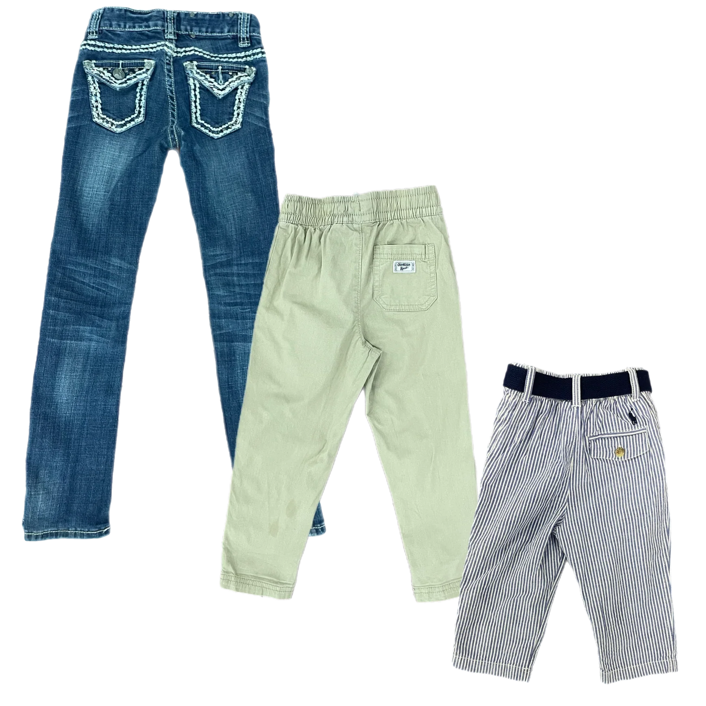 25 x KIDS BRANDED TROUSERS — Solent Vintage Wholesale