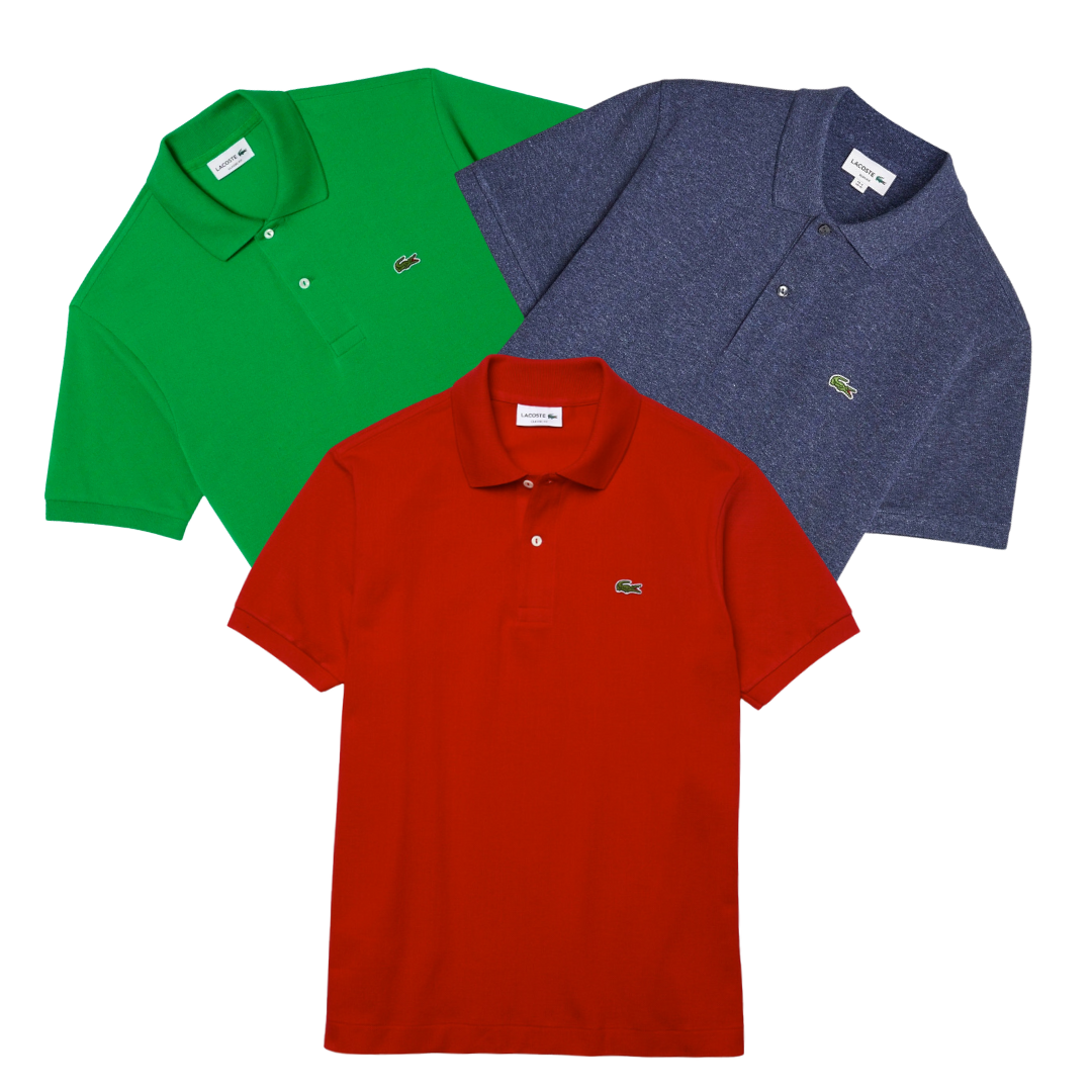 25 x LACOSTE POLO SHIRTS — Solent Vintage Wholesale