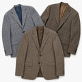 10 x TWEED BLAZERS/COATS
