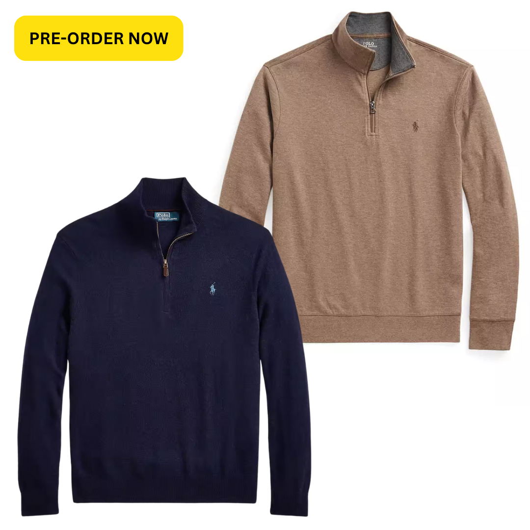 10 x RALPH LAUREN 1/4 ZIP — Solent Vintage Wholesale