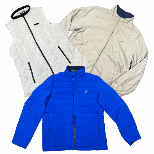 10 x NAUTICA JACKETS — Solent Vintage Wholesale