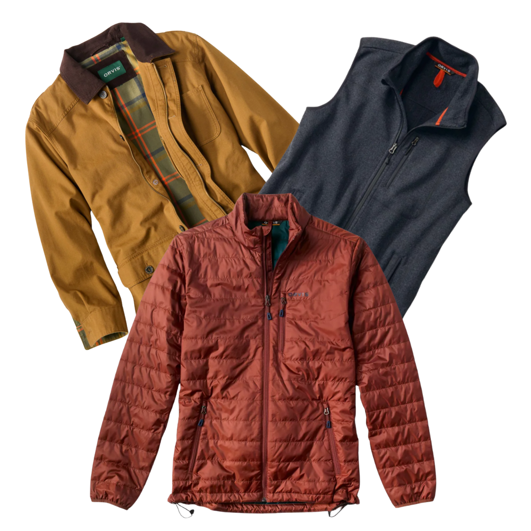 25 x ORVIS FLEECE/JACKET MIX — Solent Vintage Wholesale