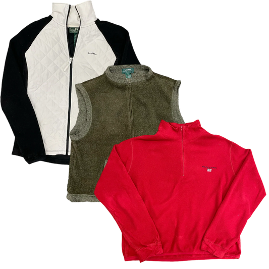 25 x LAUREN RALPH LAUREN FLEECE — Solent Vintage Wholesale