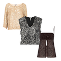 25 x WOMEN'S SEQUIN TOPS
