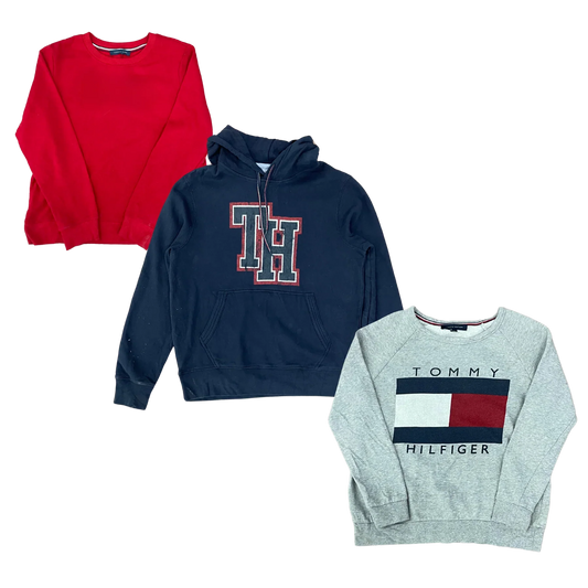 25 x TOMMY HILFIGER WOMEN'S SWEATSHIRTS — Solent Vintage Wholesale