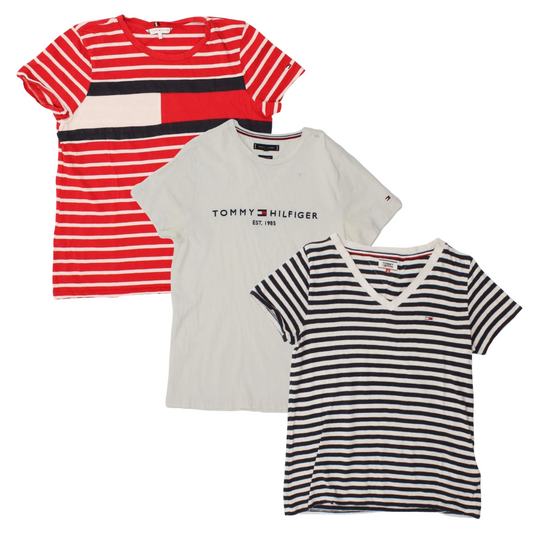 25 x TOMMY HILFIGER WOMEN'S T-SHIRTS — Solent Vintage Wholesale