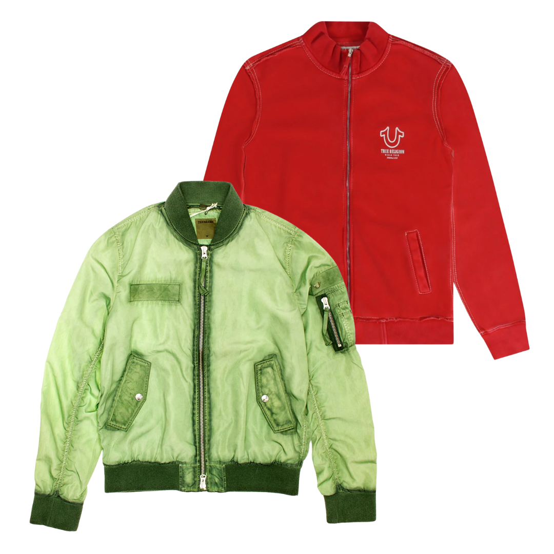 5 x TRUE RELIGION JACKETS — Solent Vintage Wholesale