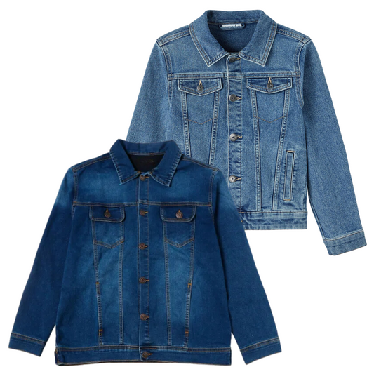25 x UNBRANDED DENIM JACKETS — Solent Vintage Wholesale