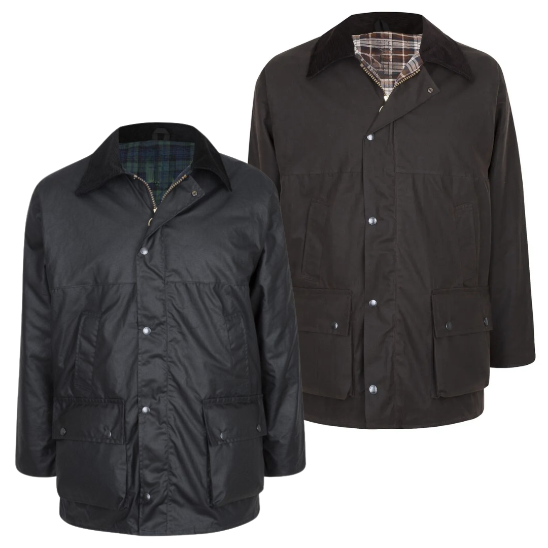 10 x UNBRANDED WAX JACKETS — Solent Vintage Wholesale
