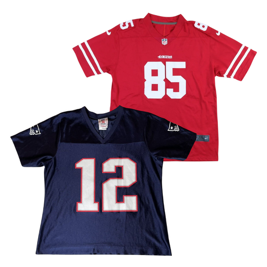 25 x WOMEN'S NFL JERSEYS — Solent Vintage Wholesale