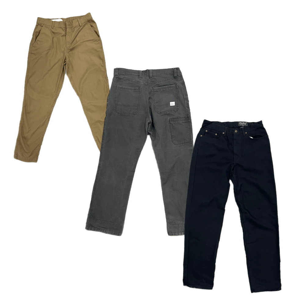 25 x EDDIE BAUER TROUSERS — Solent Vintage Wholesale