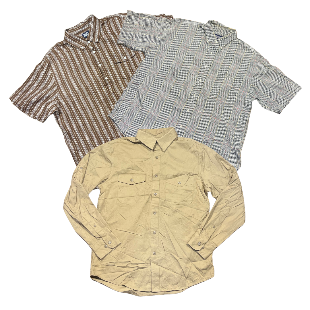 25 x LANDS END SHIRTS — Solent Vintage Wholesale