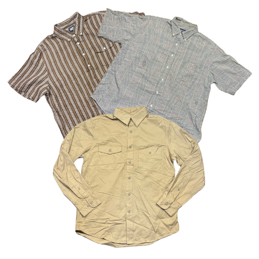 25 x LANDS END SHIRTS — Solent Vintage Wholesale