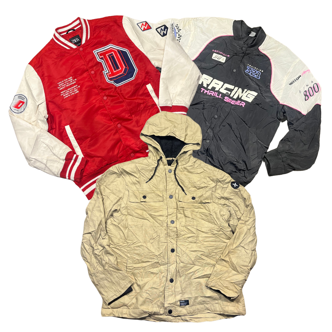 25 x MODERN FASHION JACKETS — Solent Vintage Wholesale